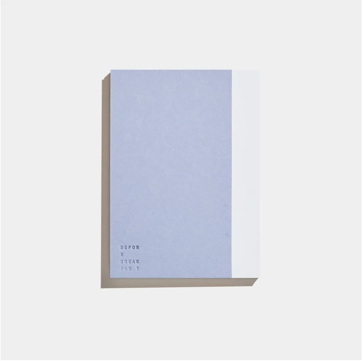 Before Breakfast – Every Day Notes Lilac Grey Lines – Cuaderno Rayado A5 (19,6 x 14,1 cm)