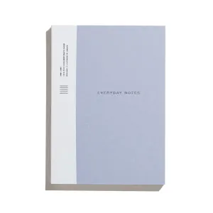 Before Breakfast – Every Day Notes Lilac Grey Lines – Cuaderno Rayado A5 (19,6 x 14,1 cm)