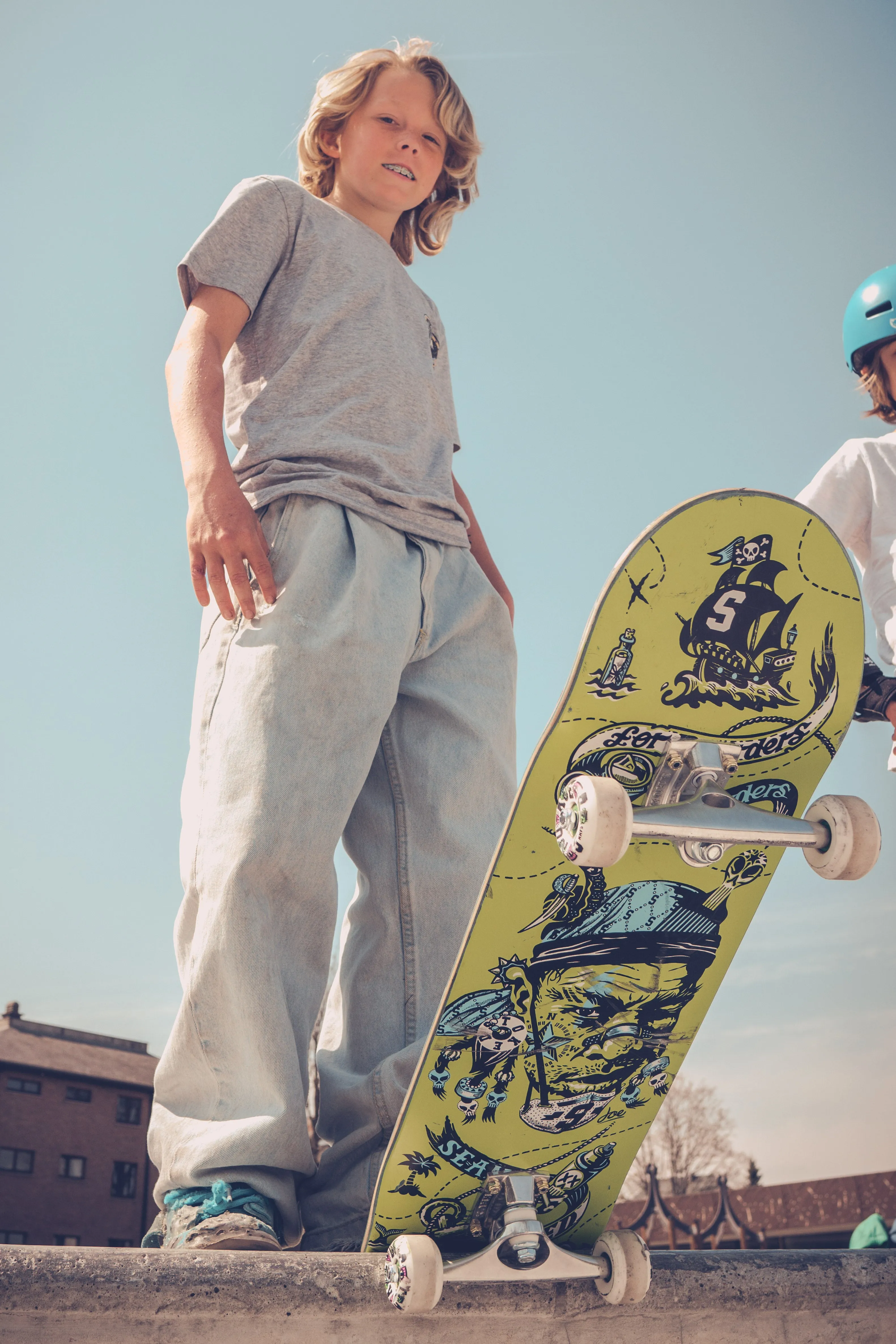 Billow Pant Denim Light Blue