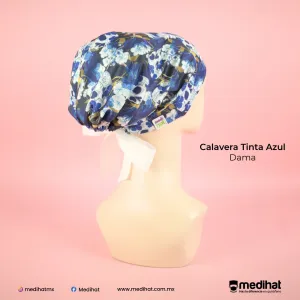 Calaveras tinta azul