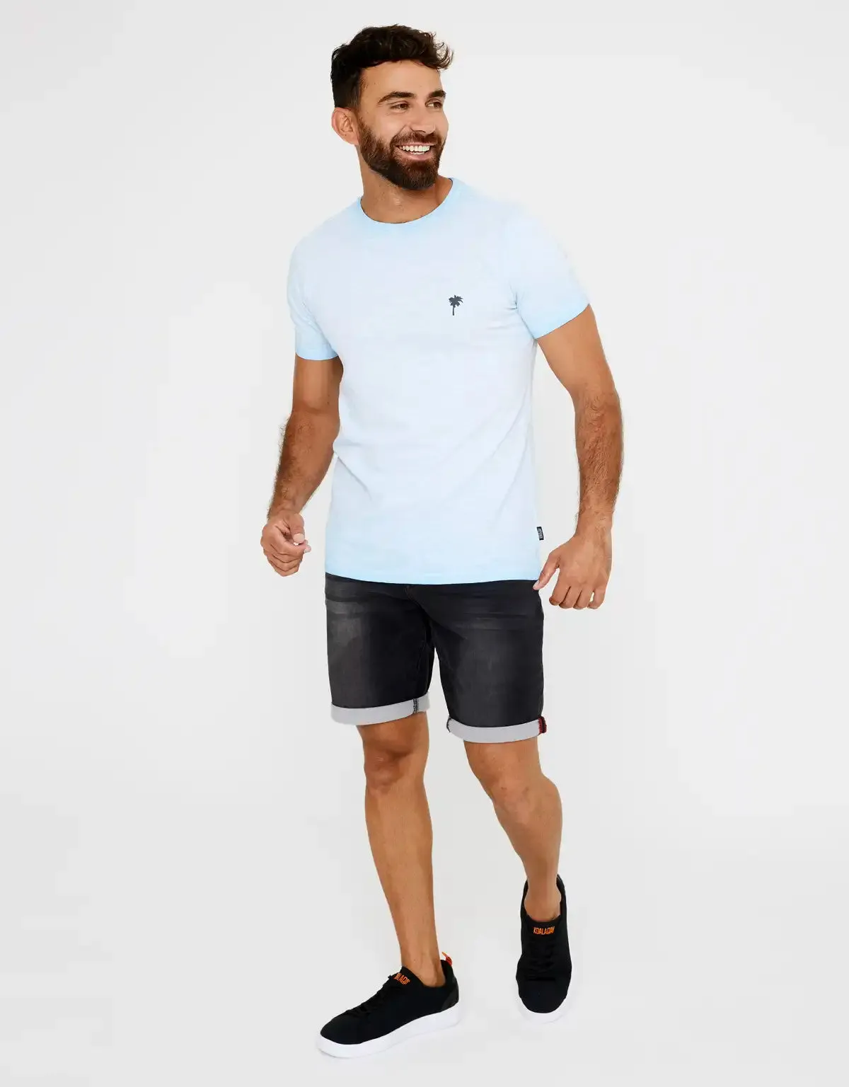 Camiseta Manga Corta Palmera Algodón - Galatsi