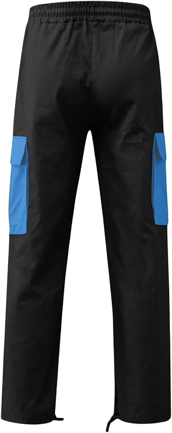 Cargos Pants Men Big and Tall Relaxed Fit Construction Work Hiking Workout Joggers