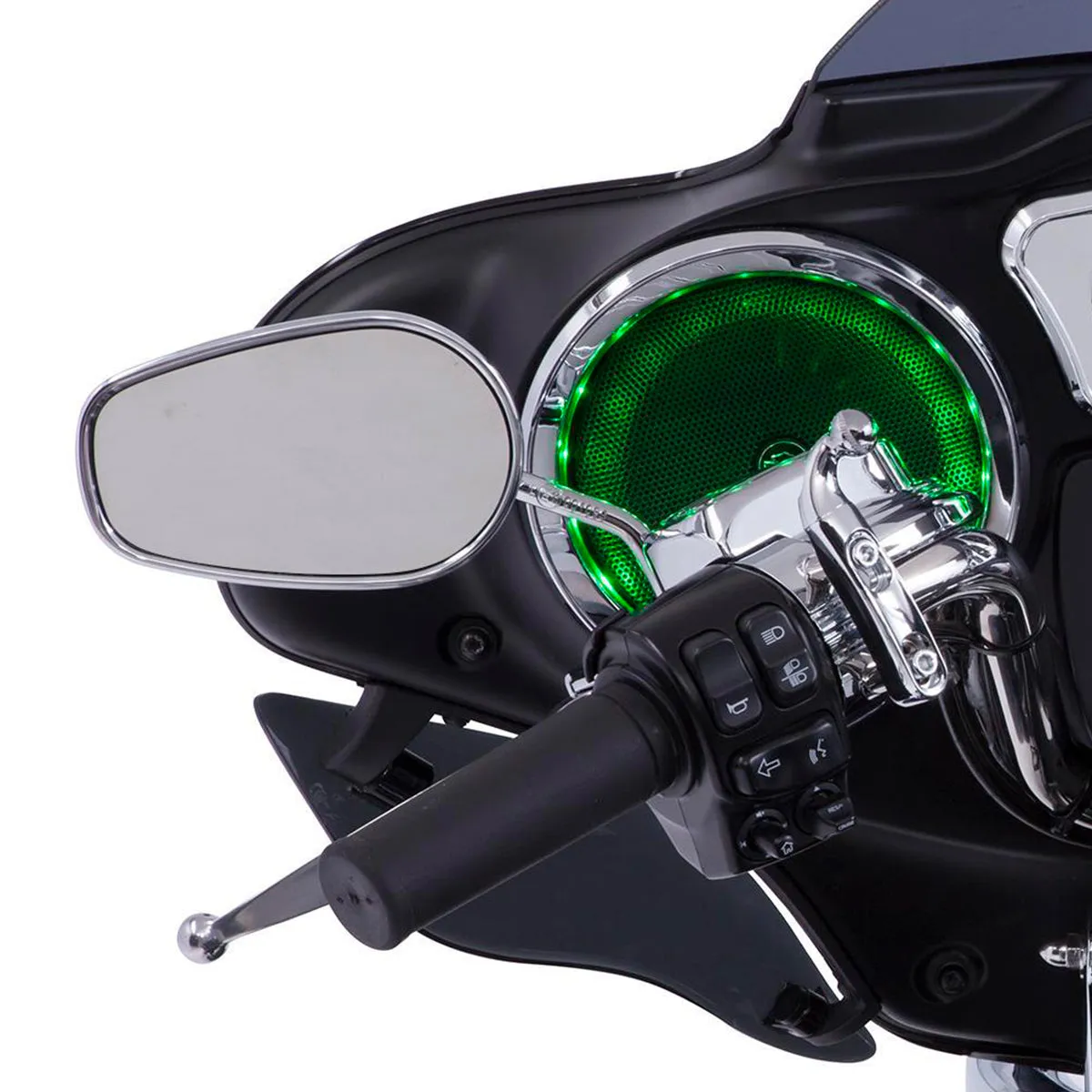Ciro Cover con Iluminación LED Multicolor para Bocinas Harley Davidson Touring