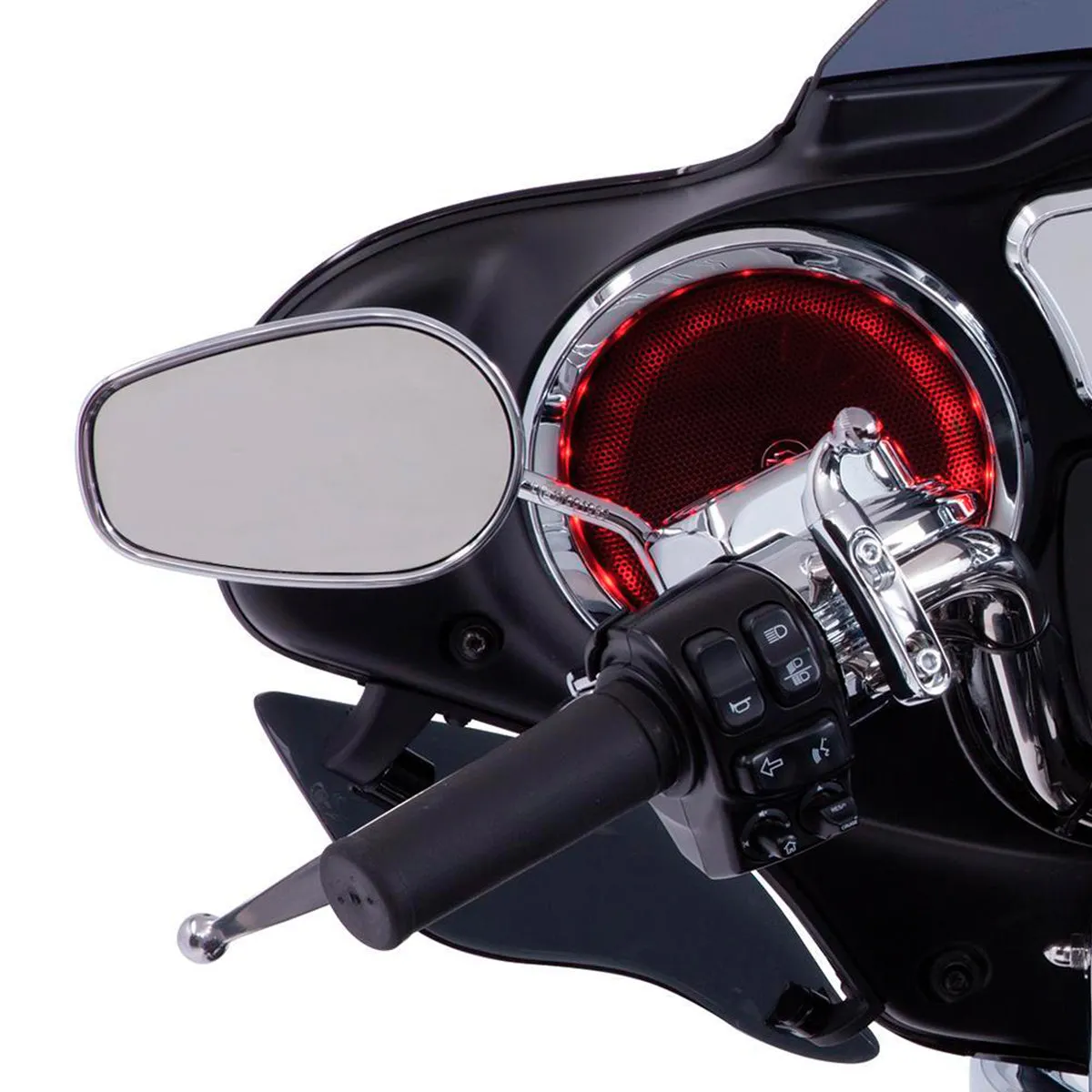 Ciro Cover con Iluminación LED Multicolor para Bocinas Harley Davidson Touring