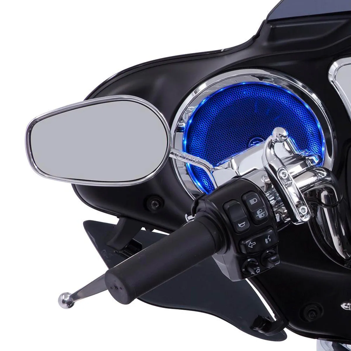 Ciro Cover con Iluminación LED Multicolor para Bocinas Harley Davidson Touring