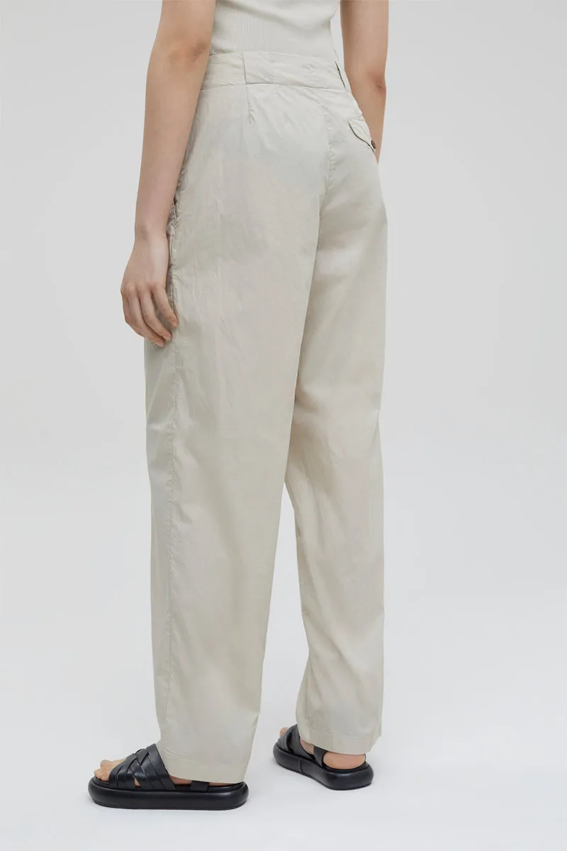 Closed - Pantalon Relaxed En Coton Biologique - Beige - Femme