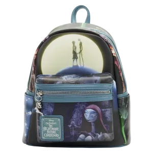 Jack Loungefly El extraño Mundo de Loungefly Disney Nightmare Before Christmas Final Frame Mini Backpack Bolso Mini Backpack Bolso