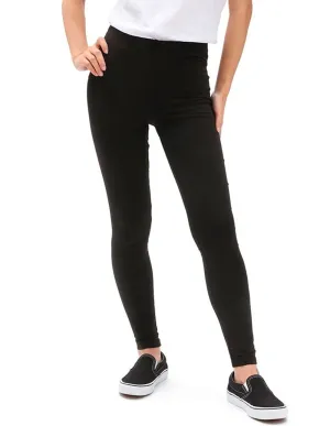 Leggings Vans Classic con Logo en la Pierna Negros y Blancos Mujer