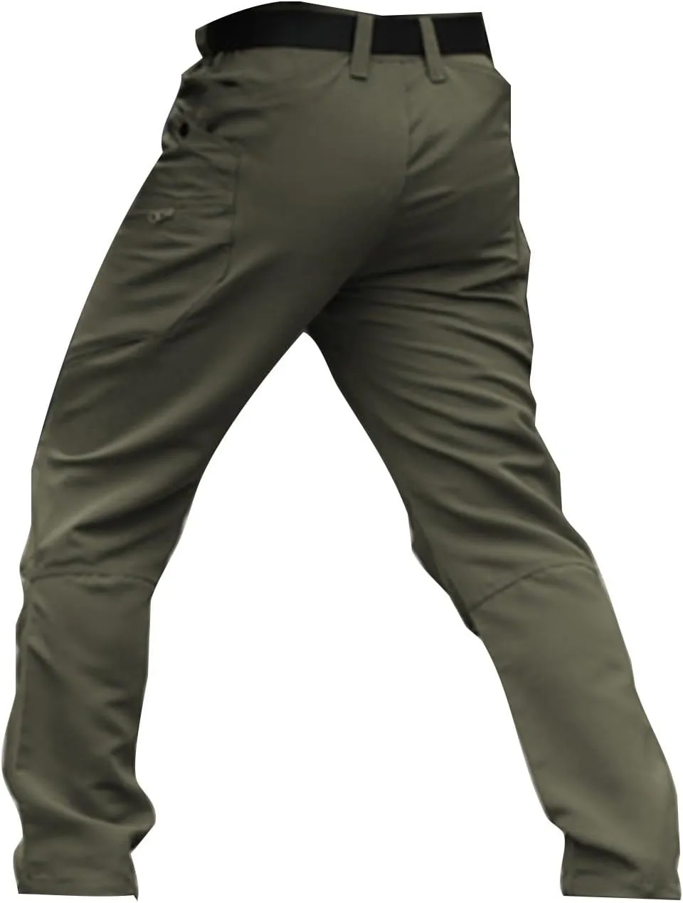 Mens Cargo Pants Multi Pockets Tactical Pants Hiking Baggy Casual Trousers Straight Water Resistant Work Pants