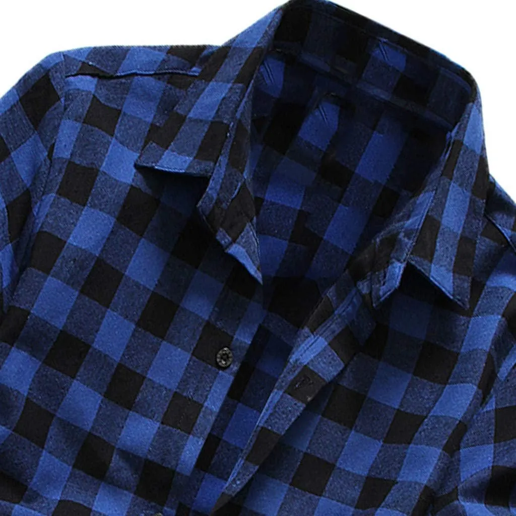 Men's Summer Casual Short Sleeve Buffalo Plaid Button Down Shirt Cotton Work Shirt Standard-Fit Poplin Checked Shirts