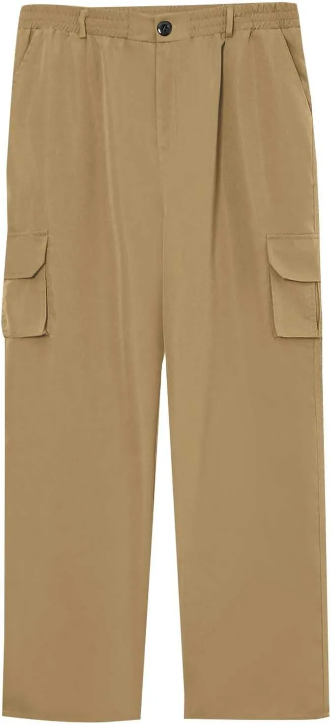 Mens Tactical Work Cargo Pants Stretch Ripstop Waterproof Pants Quick Dry Comfortable Utility Outdoor Apparel