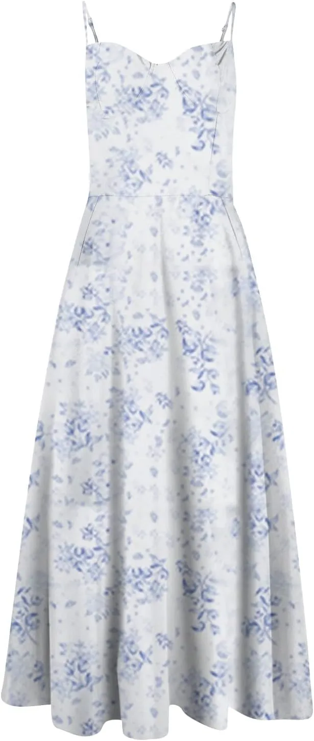 Party Dresses for Women 2025 Sexy Spaghetti Strap Swing Big Hem Prom Dress with Mesh and Pockets, S-2Xl