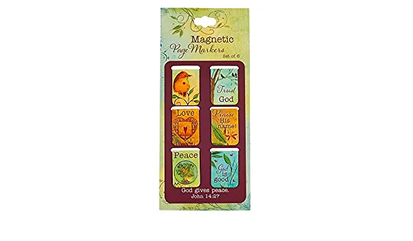 PEACEFUL THOUGHTS MINI MAGNETIC BOOKMARK SET