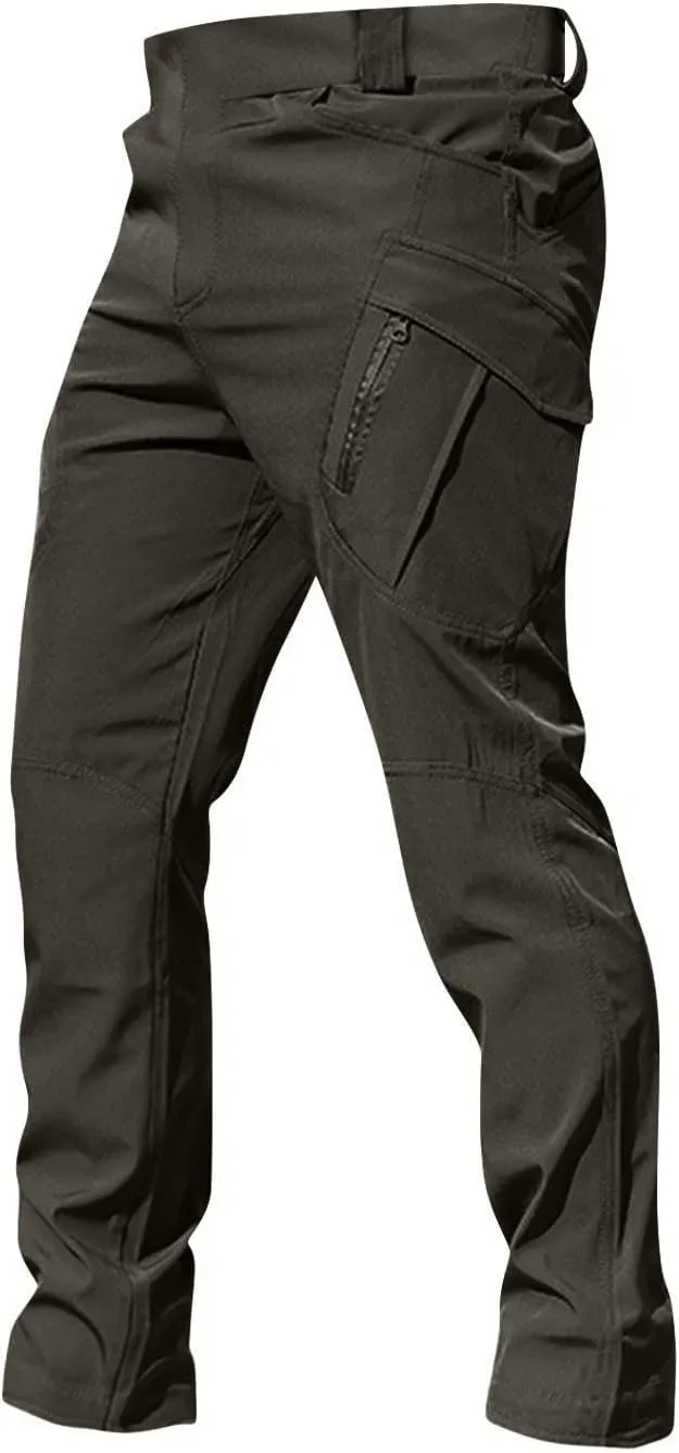 Tactical Pants for Men Stretch Ripstop Waterproof Utility Cargo Hiking Pants Comfy Work Pant Travel with Pockets