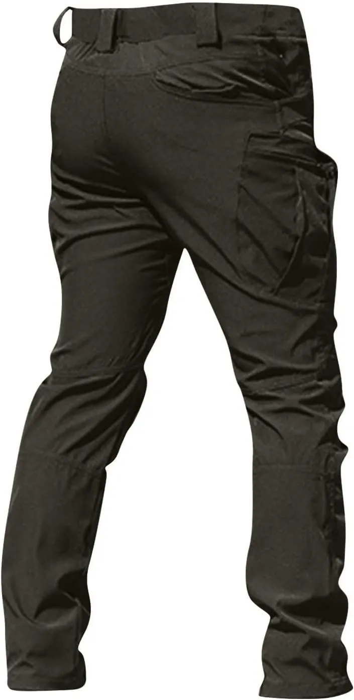 Tactical Pants for Men Stretch Ripstop Waterproof Utility Cargo Hiking Pants Comfy Work Pant Travel with Pockets